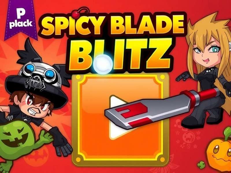 Spicy Blade Blitz Game Cover Spicy Blade Blitz Game Cover